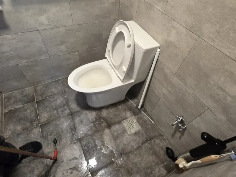 대전 중구 변기막힘 작업사례 3